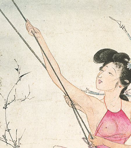 温宿县-胡也佛的仕女画和最知名的金瓶梅秘戏图